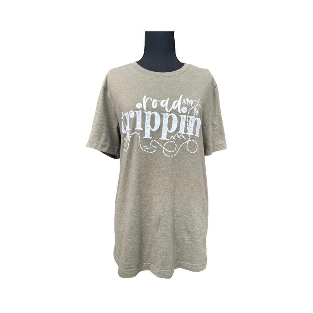 Bella Canvas Tan 'Road Trippin' Tee